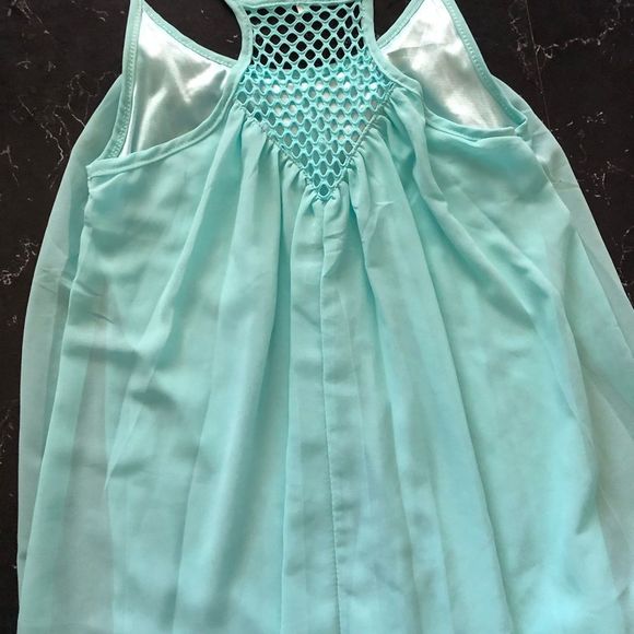 Mint Green mini dress size medium - Picture 4 of 7
